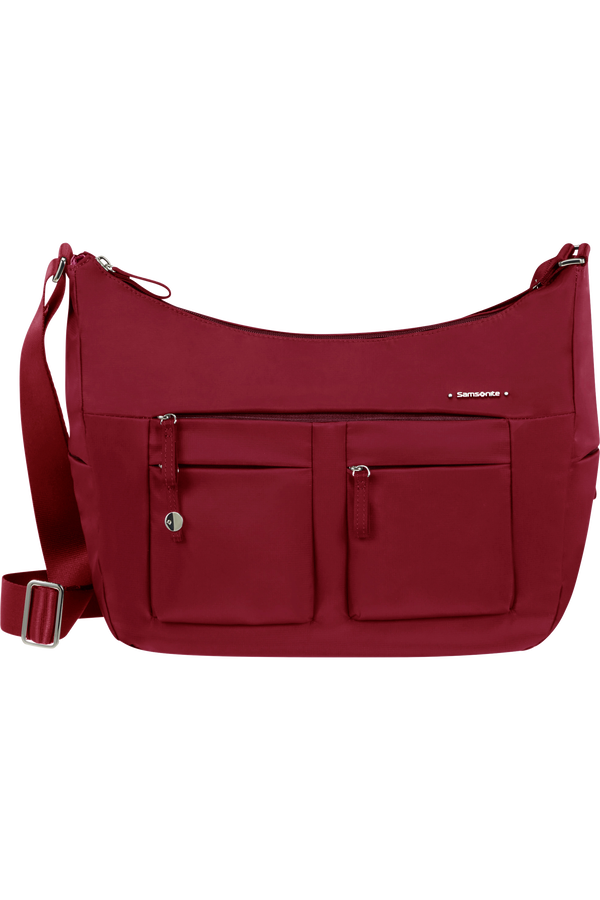 Samsonite Move 4.0 Should. Bag M+2 Pock M  Garnet Red